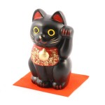 Lucky Cat (L) Black