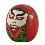 Kabuki Daruma Red