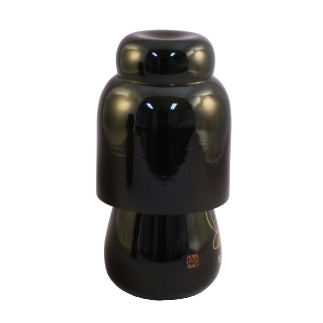 Urushi-Kokeshi Hatsukoi Black