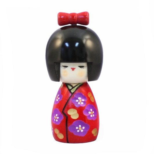 Kokeshi Momochan Red