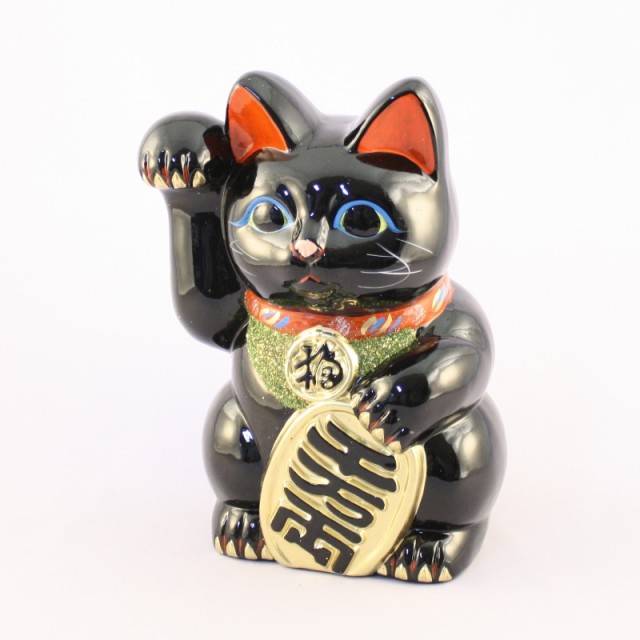 Lucky Cat Black Right Hand No.7