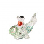 Crystal Glass Kintaro Koinobori