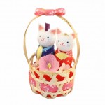 Hina basket Cat