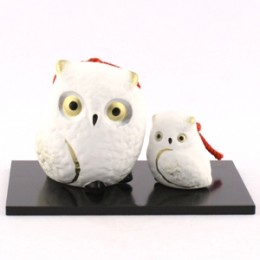 Owl Bell  Parent and child(White) sample2