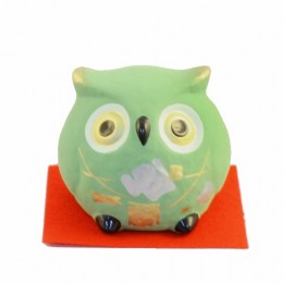 Owl Bell Green sample2