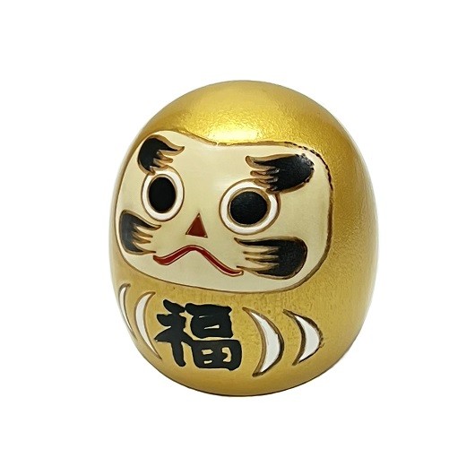 Kokeshi Daruma Gold sample1