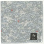 Handcarchief dragon gray