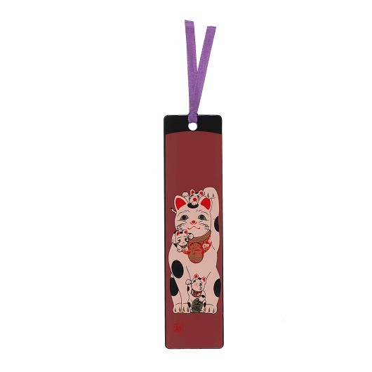 Makie Bookmark Lucky Cat sample1