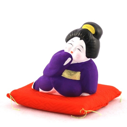 お福さん　（紫）　サンプル1
