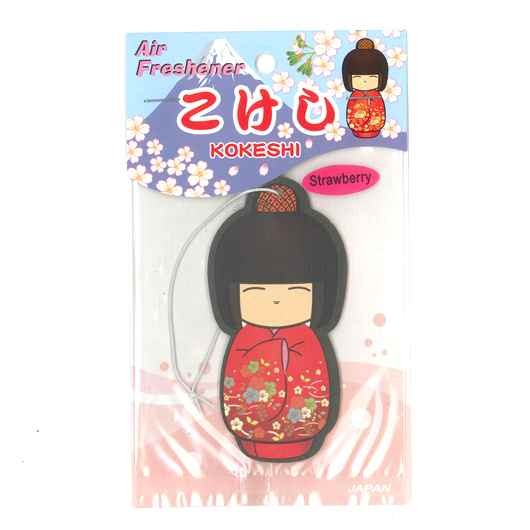 Air Freshener Kokeshi Strawberry sample1