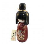Urushi Kokeshi Momoyama Red
