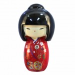 Magnet Kokeshi Red