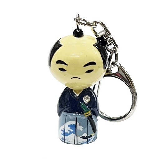 Kokeshi Keyring Samurai sample1