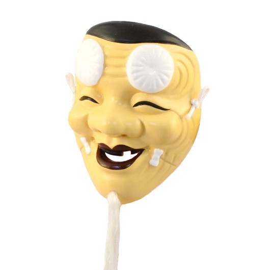 Mask Okina no.3   (for ornamental) sample1