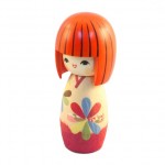 Washi Kokeshi Hanahime