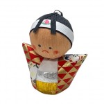 和紙　起き上がり人形　桃太郎