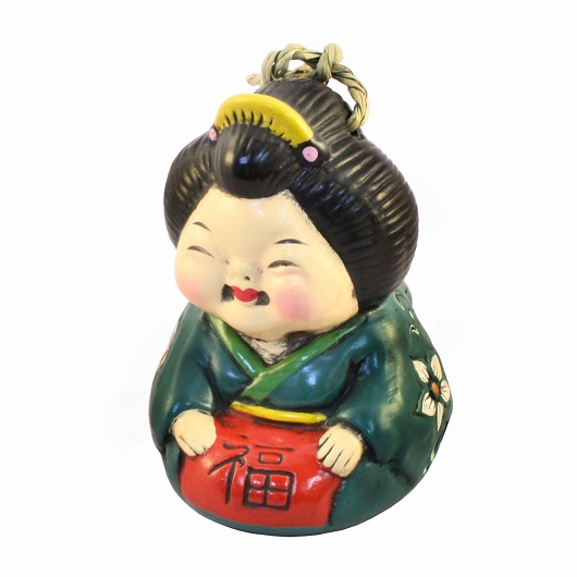 土鈴 お多福 おいでやす 縁起物 京都の人形 こけし 和雑貨通販 木村桜士堂 土鈴 お多福 おいでやす 縁起物 京都の人形 こけし 和雑貨通販 木村桜士堂