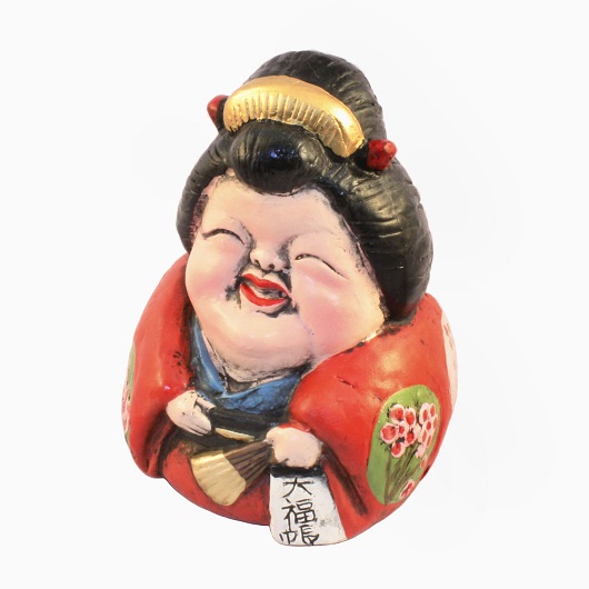 土鈴 お多福 おこしやす 縁起物 京都の人形 こけし 和雑貨通販 木村桜士堂 土鈴 お多福 おこしやす 縁起物 京都の人形 こけし 和雑貨通販 木村桜士堂
