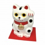 Lucky Cat  L  White