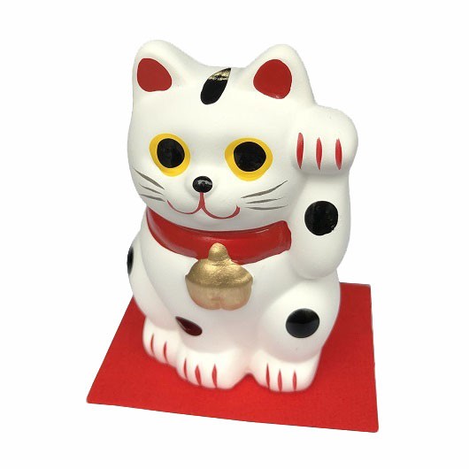 Lucky Cat  L  White sample1