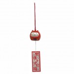 Wind bell Cat-Daruma（Akafuku）