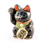 Lucky Cat Black Right Hand No.6