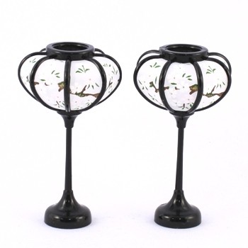 Bonbori lamp black sample1