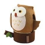 Solar Powered Owl (Brown)