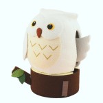 Solar Powered Owl (White)