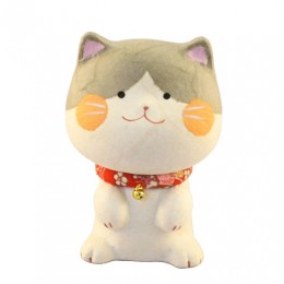 Tarafuku Cat 13cm Gray Spotted sample2