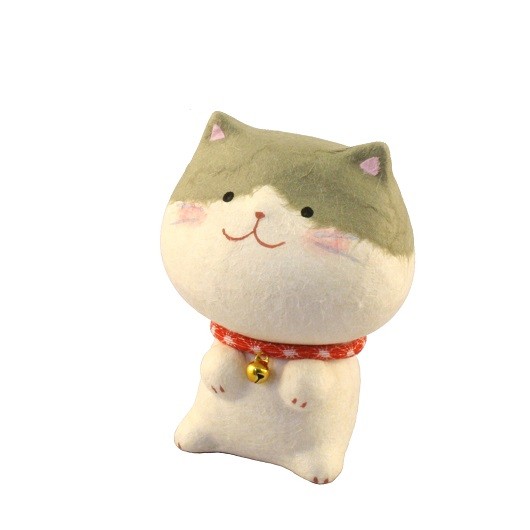 Tarafuku Cat 9cm Gray Spotted sample1