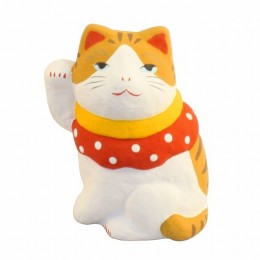 おめかし猫（茶白）　サンプル1