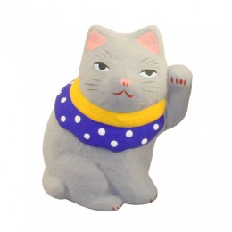 おめかし猫（グレー）　サンプル1