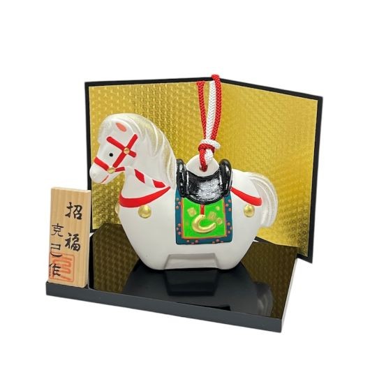 干支　招福土鈴　午　サンプル1