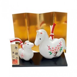 干支　午親子土鈴　サンプル1