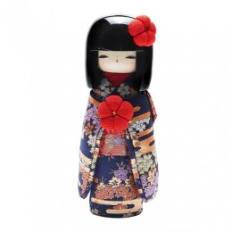 Kokeshi Kyo-Bijin  Kinran（S）Navy sample2