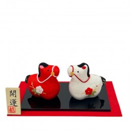 干支　（小）紅白　福午