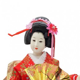 Japanese Doll 6 Kinran Fan A sample3