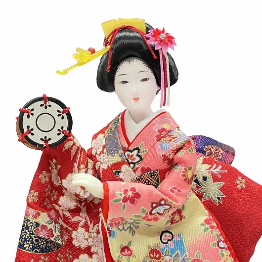 Japanese Doll 6 Yuzen Drum A