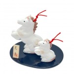 干支 土鈴 元気親子 午