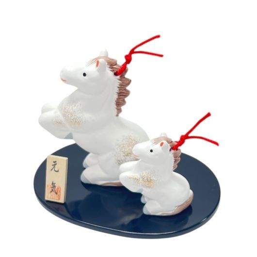 干支 土鈴 元気親子 午 サンプル1