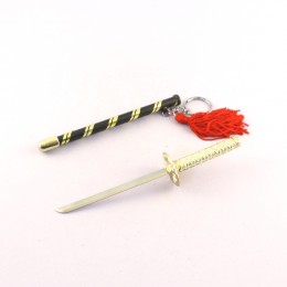 Japanese Sword Keyring (Red or Purple) sample2