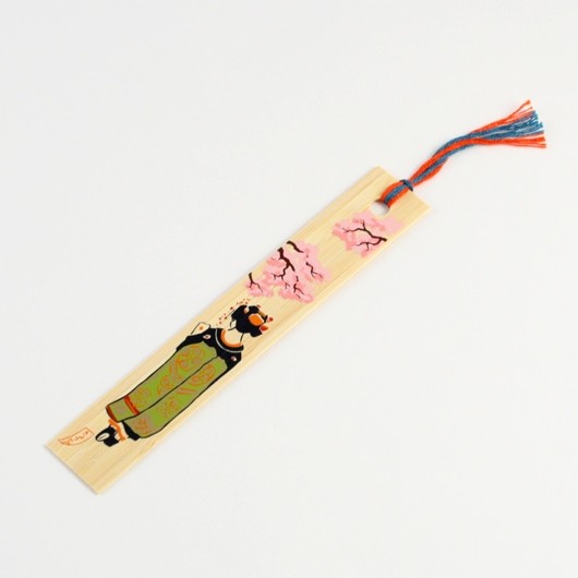 Bamboo Bookmark  Maiko Sakura sample1